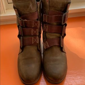 Fly London Stif Leather Boots Size 38